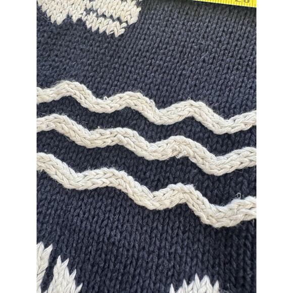 Vintage Best American Clothing Co Cotton Blend Nautical Button Cardigan Size S - Picture 13 of 16